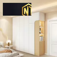 TỦ QUẦN ÁO GỖ MDF PHỦ MELAMINE MẪU 29